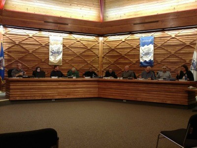 All 8 members of the Planning Commission were on hand for Thursday nights meeting