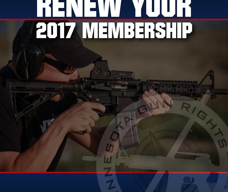 Help Me Pass Pro-gun Bills in St Paul in 2017!