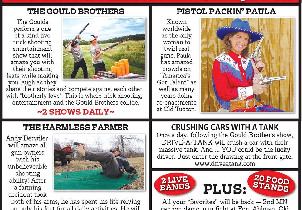 Come to Ahlman’s Shooter’s Roundup this Saturday!