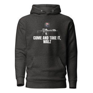 Come and Take it Walz - White Text - Hoodie