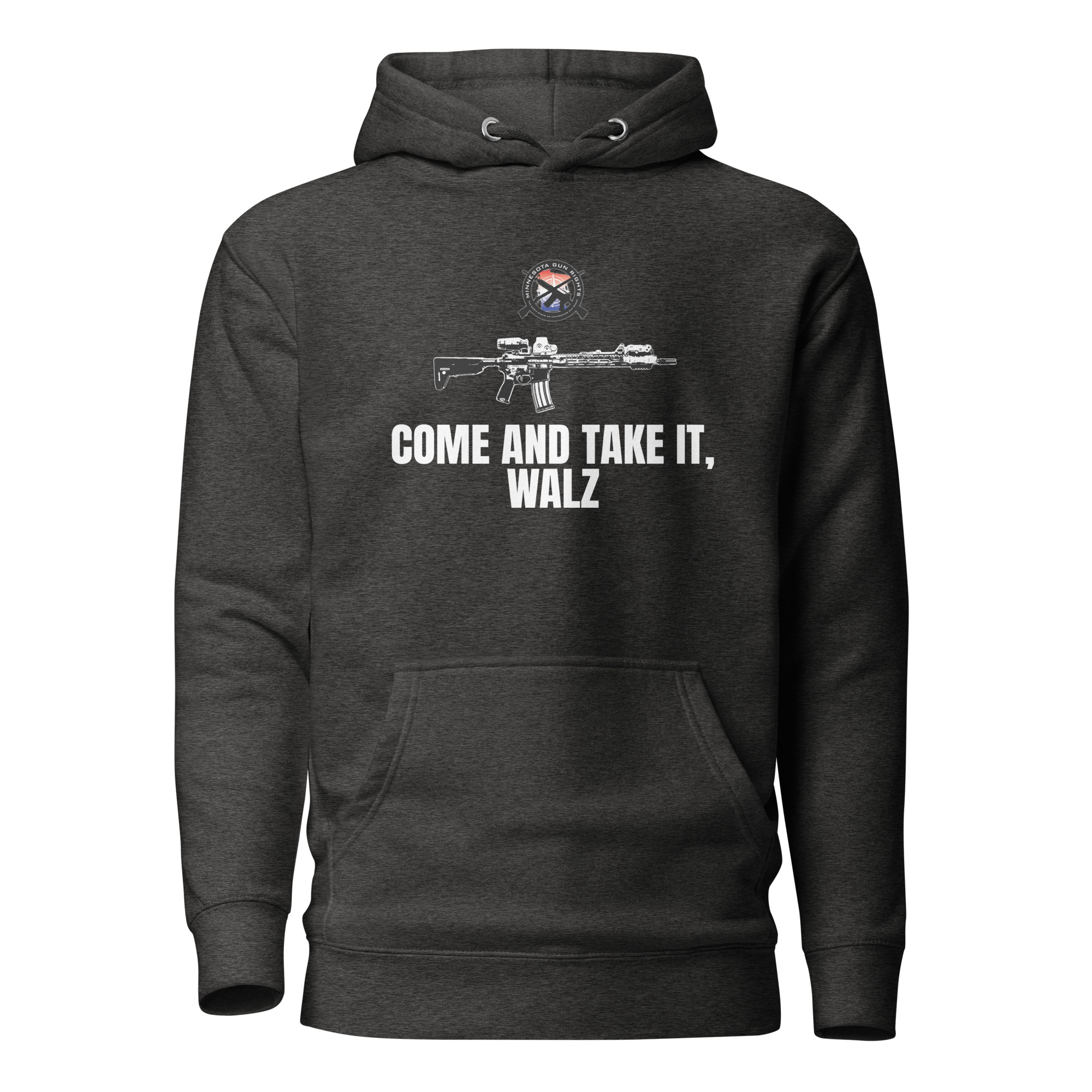 Come and Take it Walz - White Text - Hoodie
