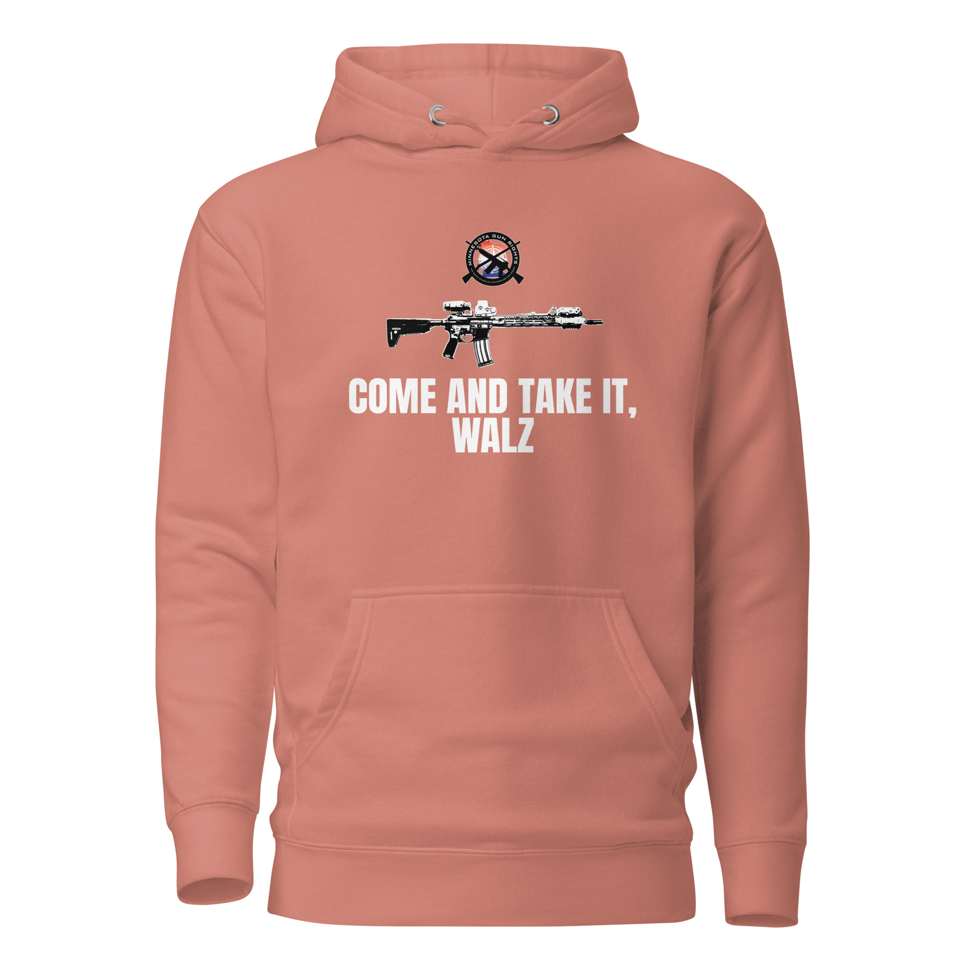 Come and Take it Walz - White Text - Hoodie - Image 8