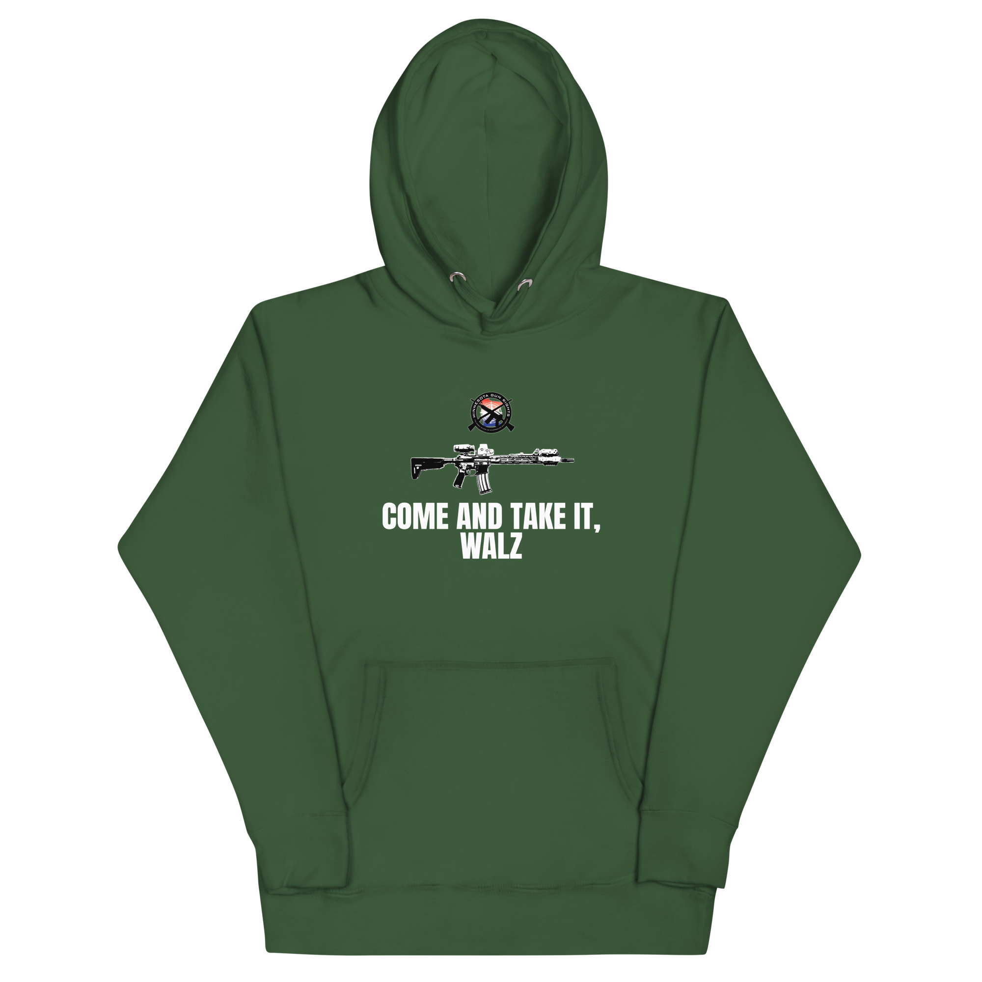 Come and Take it Walz - White Text - Hoodie - Image 14