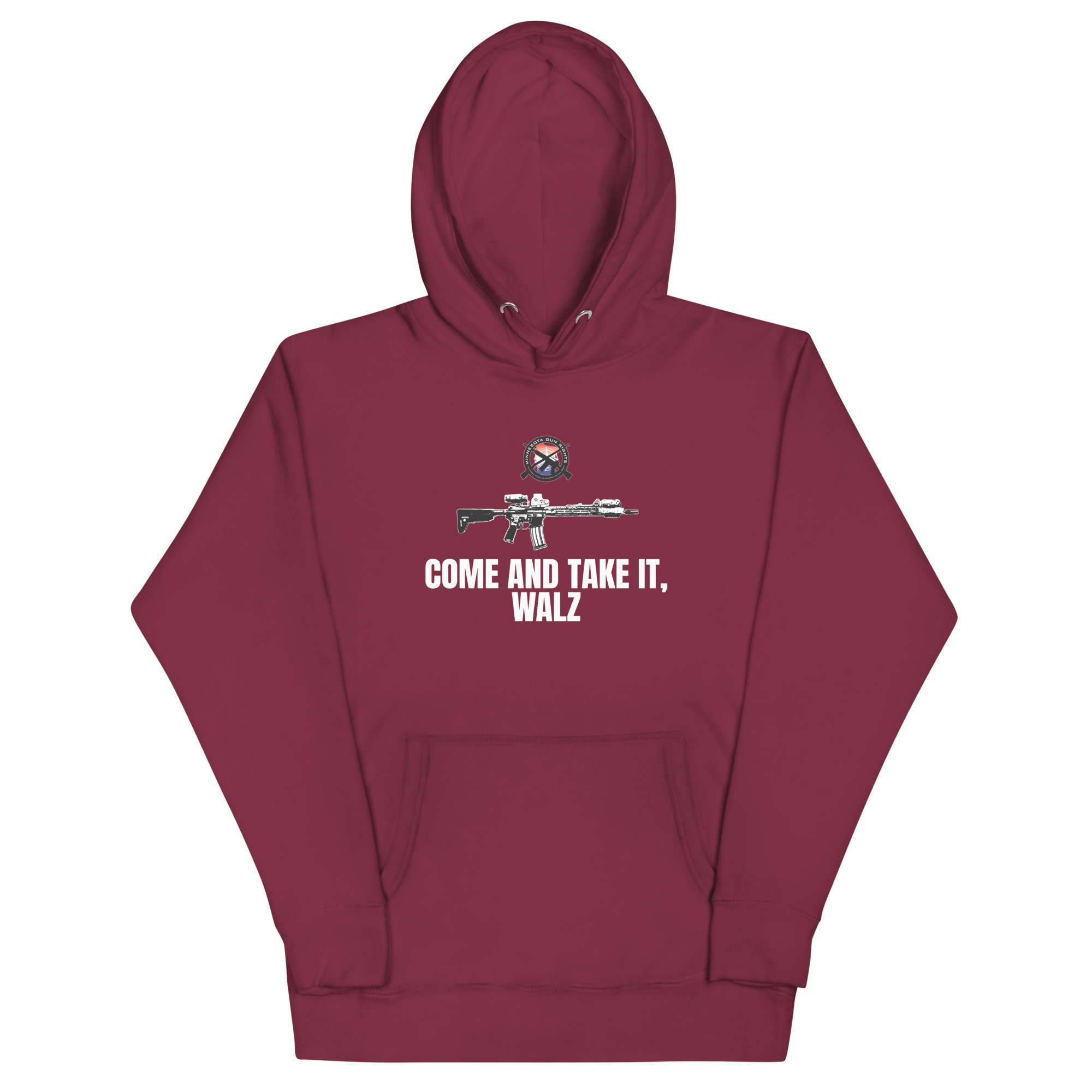 Come and Take it Walz - White Text - Hoodie - Image 11