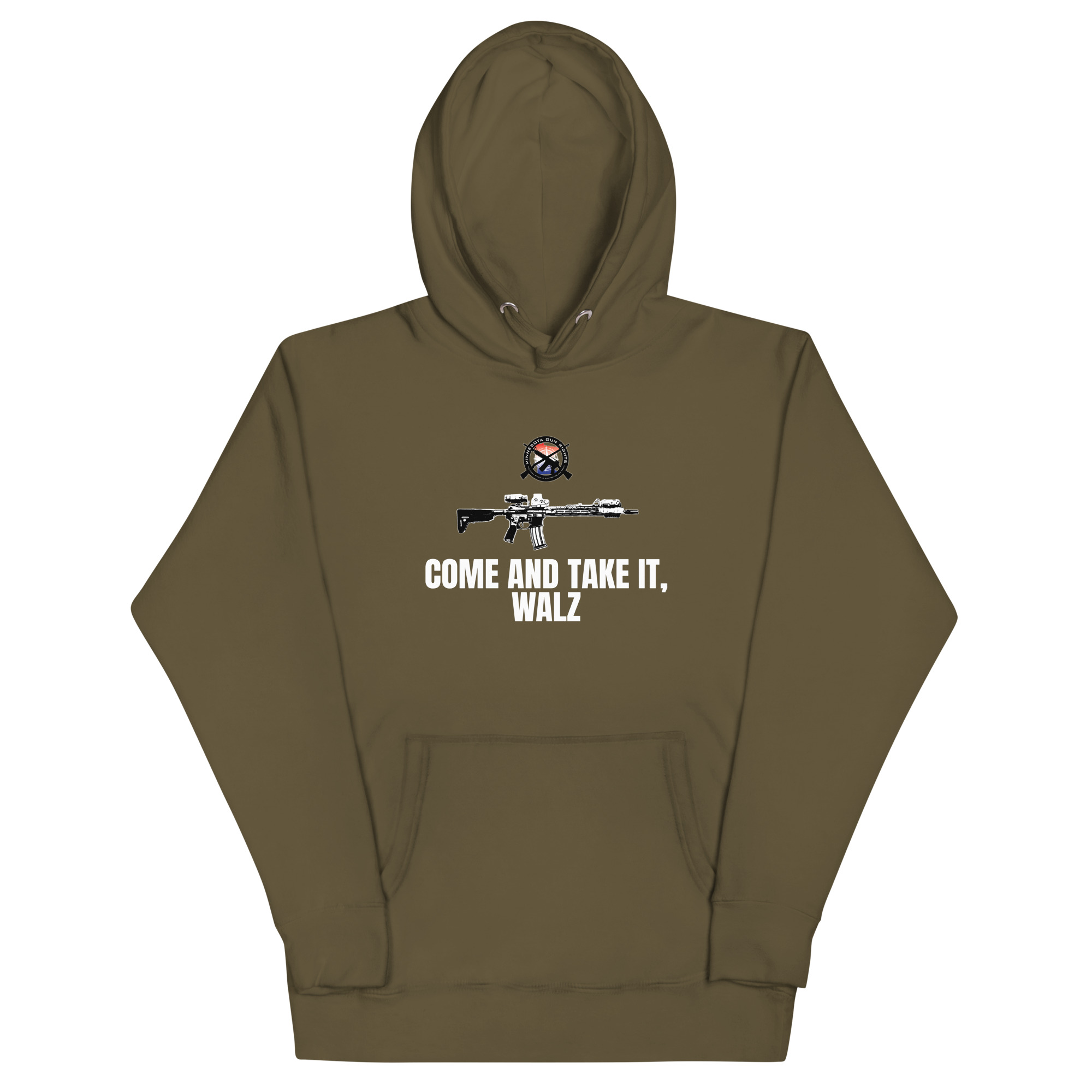Come and Take it Walz - White Text - Hoodie - Image 15