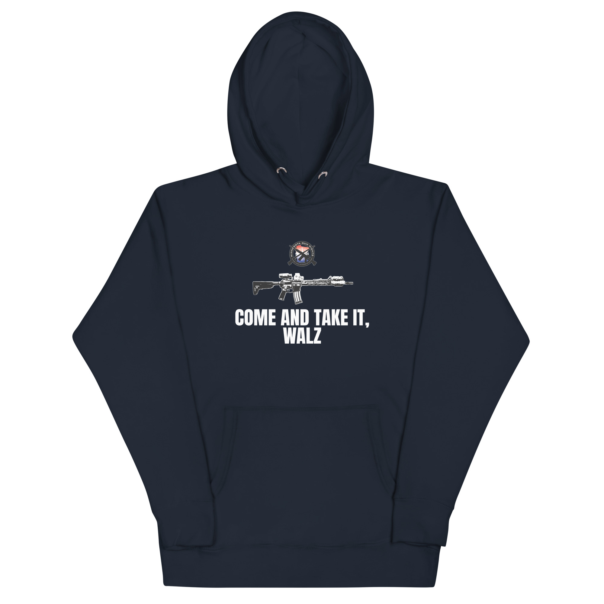 Come and Take it Walz - White Text - Hoodie - Image 10
