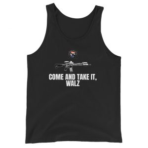 Come and Take it Walz - White Text - Men's Tank Top