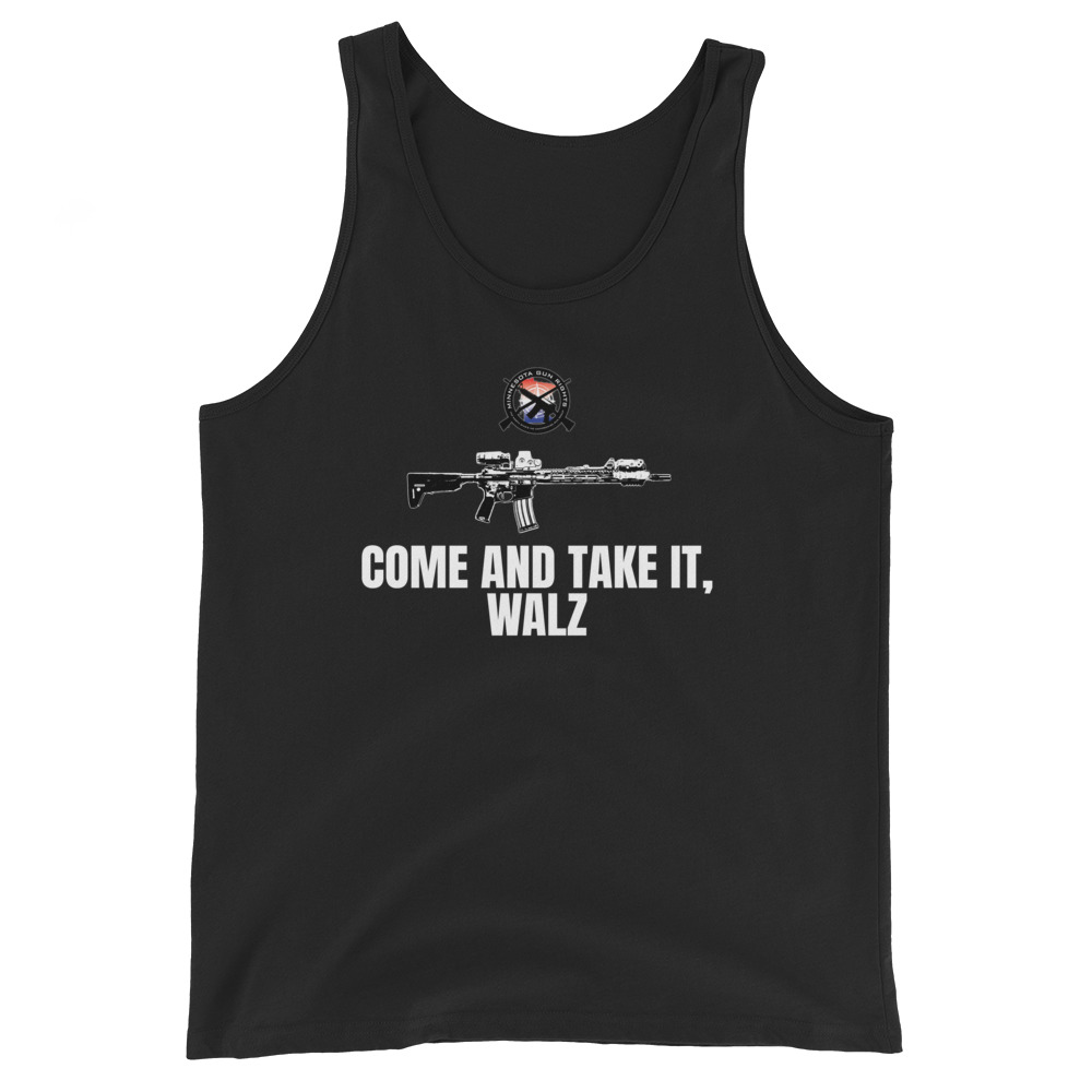 Come and Take it Walz - White Text - Men's Tank Top