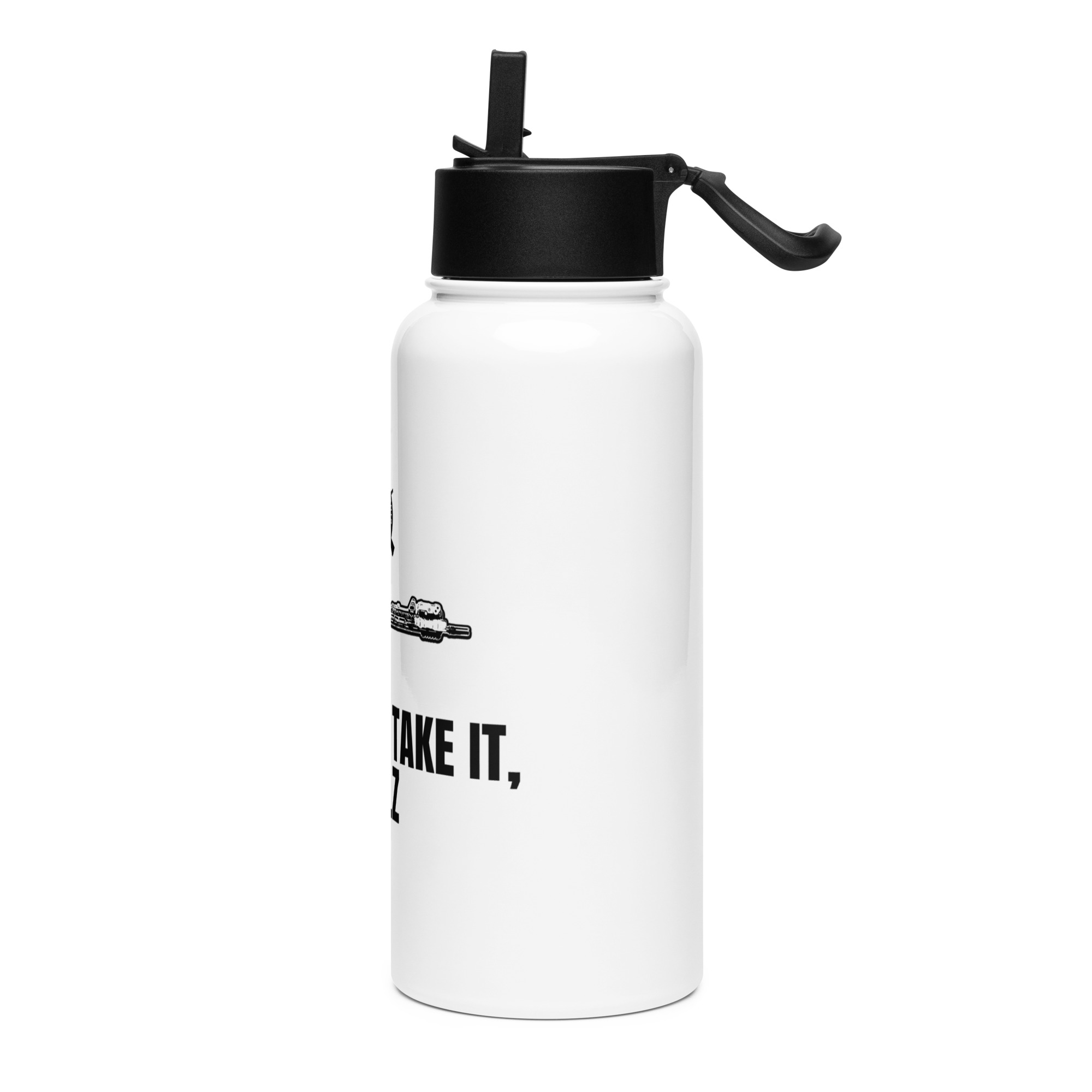 Come and Take It - Stainless steel water bottle with a straw lid - Image 7