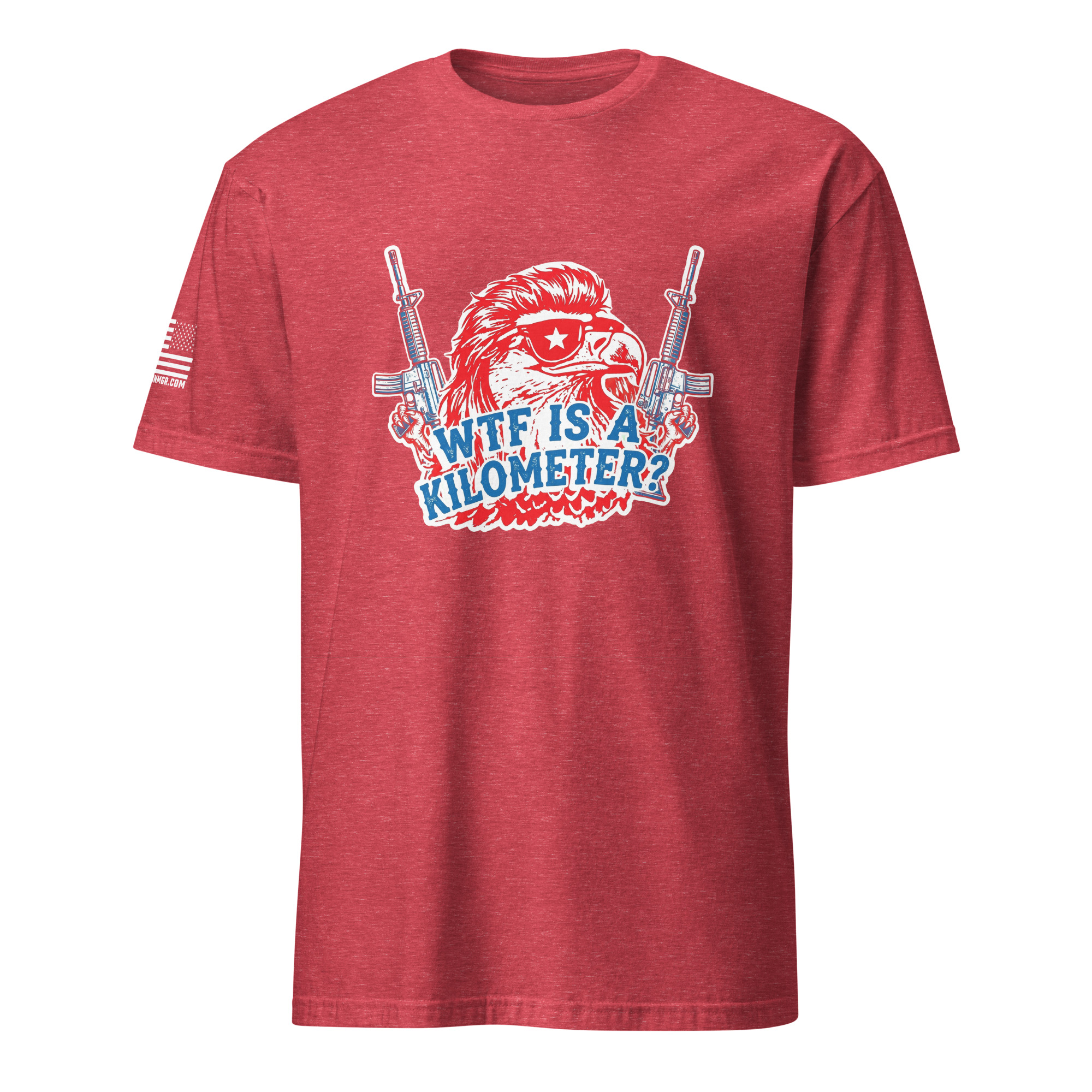 Supersoft – Short Sleeve – Unisex – "WTF Is A Kilometer” - Image 4