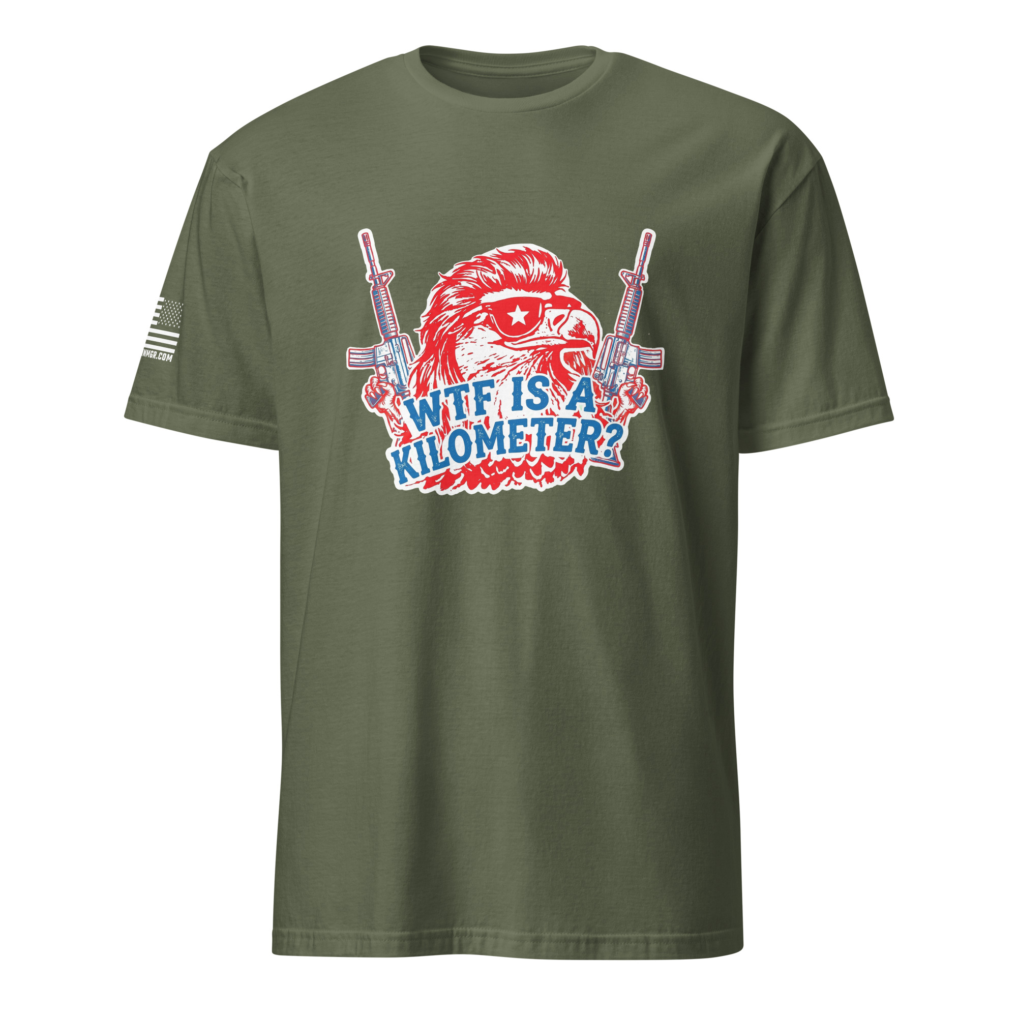 Supersoft – Short Sleeve – Unisex – "WTF Is A Kilometer” - Image 2